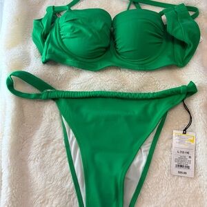 Shade & Shore Bold Green Bikini